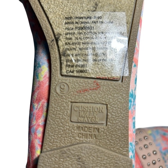 AVON Cushion Walk Studded Slip on Loafers Sz 9 - Picture 10 of 10